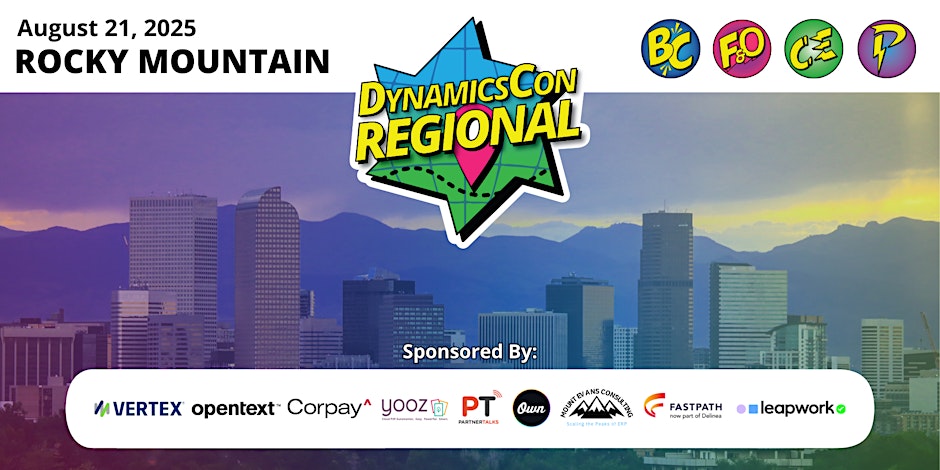 DynamicsCon Regional: Rocky Mountain